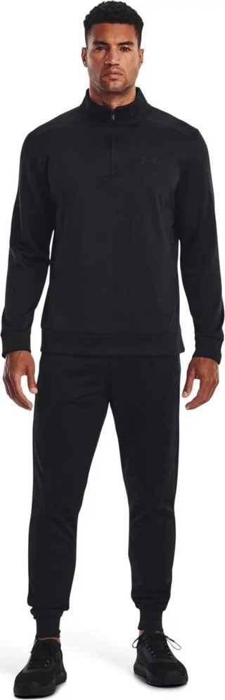 Under Armour Fleece 1/4 Zip sudadera de hombre, negro