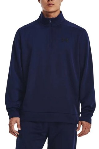 Under Armour Fleece 1/4 Zip sudadera de hombre, navy