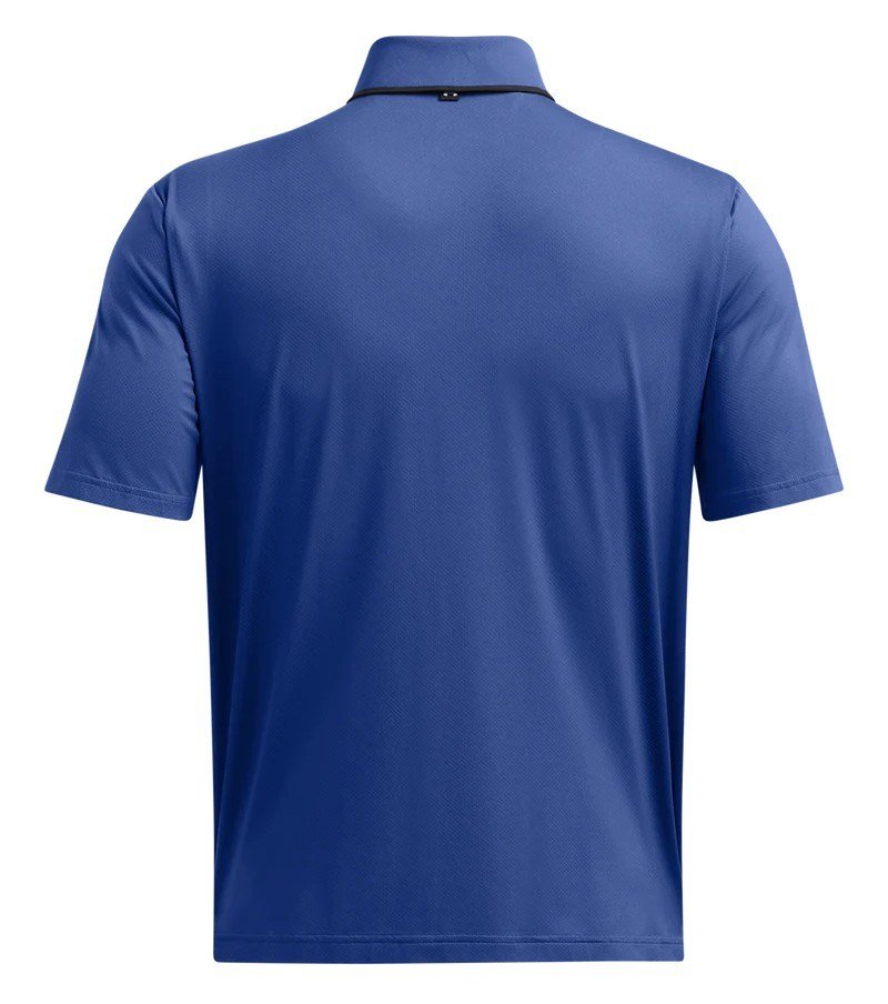 Under Armour Iso-Chill Polo polo de hombre, tech blue/black