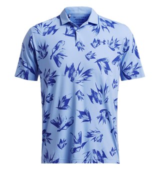 Under Armour Iso-Chill Edge polo de hombre, horizon blue/tech blue
