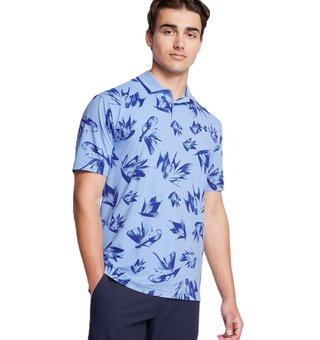 Under Armour Iso-Chill Edge polo de hombre, horizon blue/tech blue