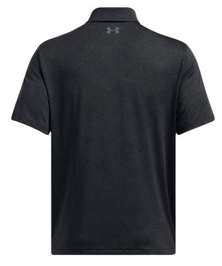 Under Armour Playoff 3.0 Printed polo de hombre, negro/antracita/castlerock