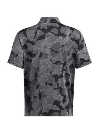 Under Armour Playoff 3.0 Printed polo de hombre, negro