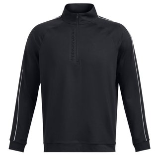 Under Armour Storm Midlayer 1/2 Zip sudadera de hombre, negro/blanco