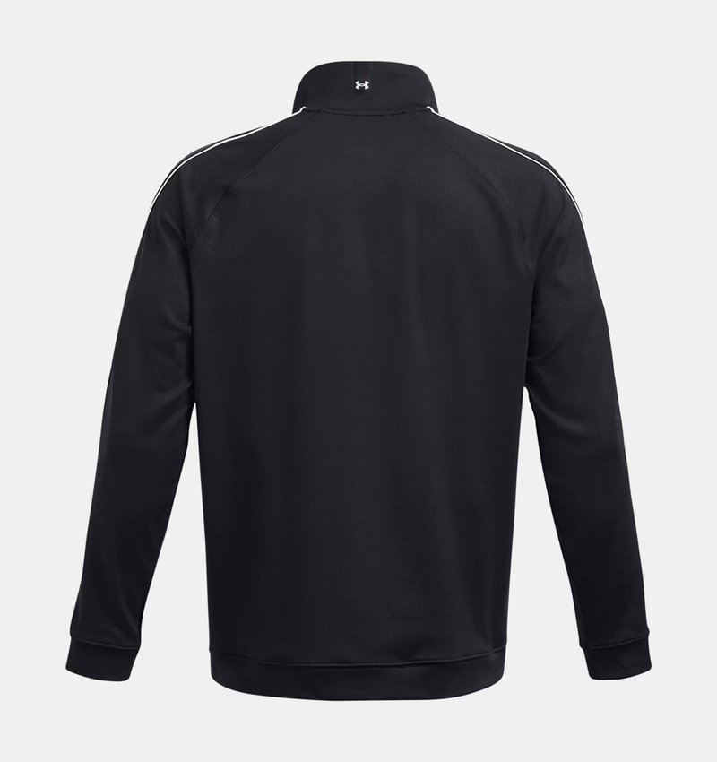 Under Armour Storm Midlayer 1/2 Zip sudadera de hombre, negro/blanco