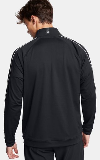 Under Armour Storm Midlayer 1/2 Zip sudadera de hombre, negro/blanco