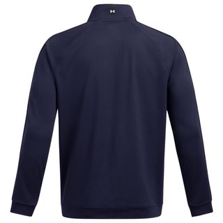 Under Armour Storm Midlayer 1/2 Zip sudadera de hombre, midnight navy/white