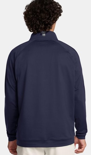 Under Armour Storm Midlayer 1/2 Zip sudadera de hombre, midnight navy/white