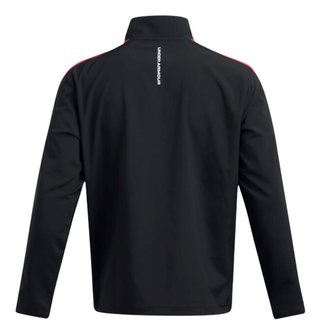 Under Armour Storm Windstrike 1/2-Zip chaqueta de hombre, negro/rojo