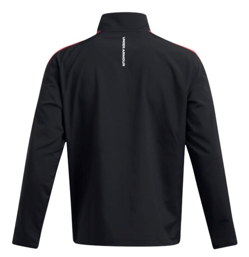 Under Armour Storm Windstrike 1/2-Zip chaqueta de hombre, negro/rojo