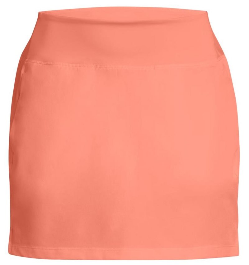 Under Armour Empower falda pantalón de mujer 2024, naranja flare/gris halo