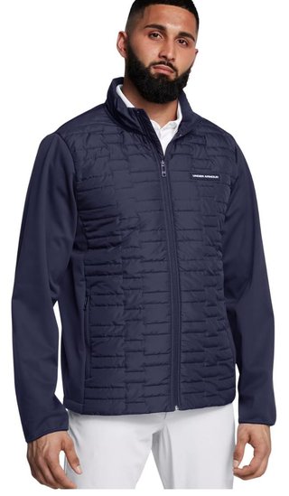 Under Armour Drive Pro Insulated chaqueta de hombre, midnight navy/metallic silver