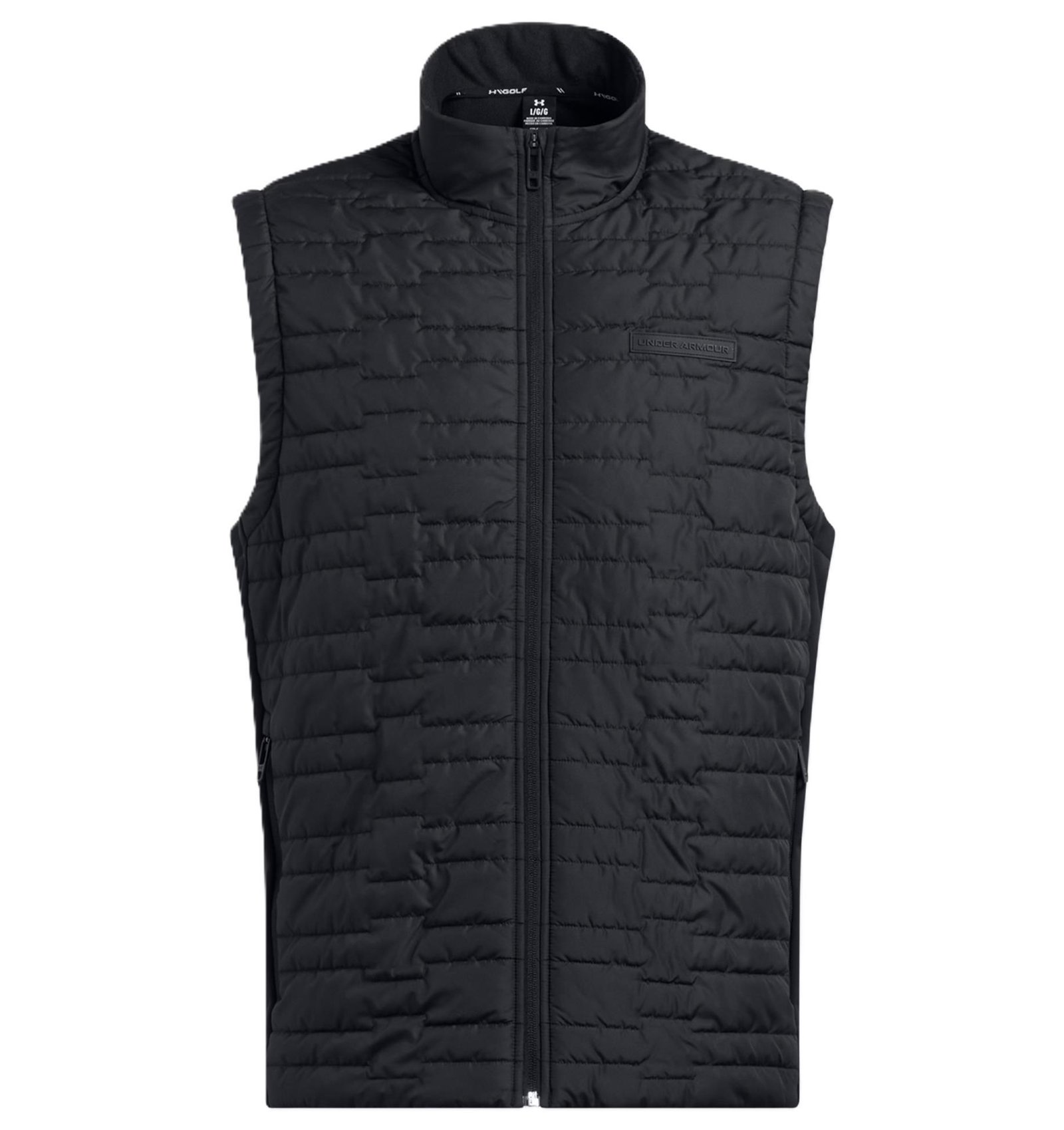 Under Armour Drive Pro Insulated chaleco de hombre, negro/plata metálico