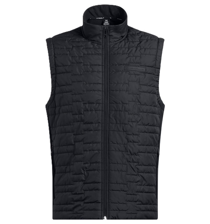 Under Armour Drive Pro Insulated chaleco de hombre, negro/plata metálico