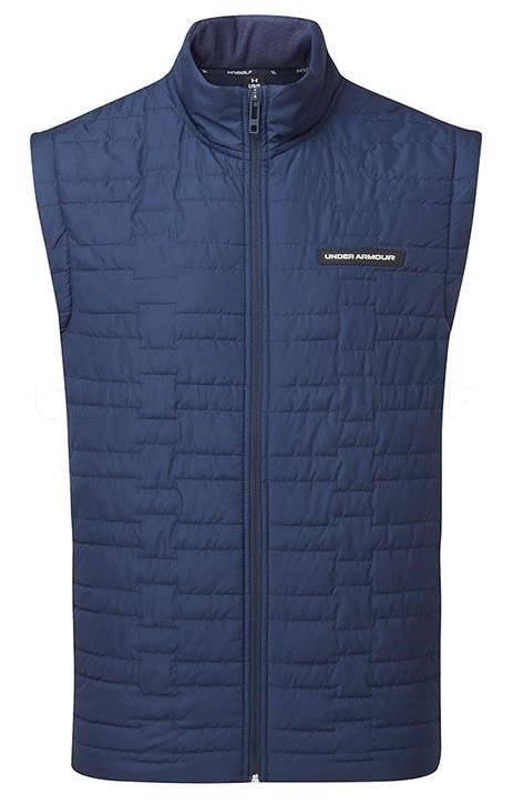 Under Armour Drive Pro Insulated chaleco de hombre, midnight navy/metallic silver