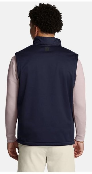 Under Armour Drive Pro Insulated chaleco de hombre, midnight navy/metallic silver