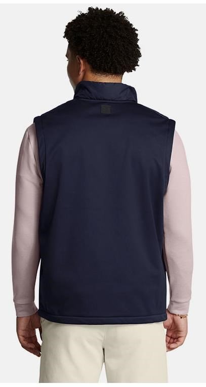 Under Armour Drive Pro Insulated chaleco de hombre, midnight navy/metallic silver