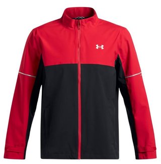 Under Armour Drive Rain chaqueta de hombre, rojo/negro