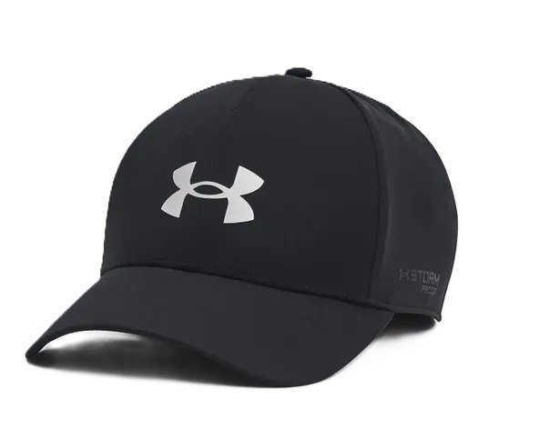 Under Armour Driver Rain gorra de hombre, negra