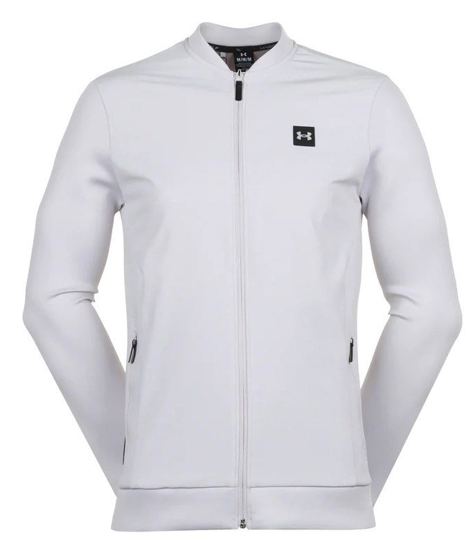 Under Armour Drive Pro Storm chaqueta híbrida de hombre, gris matter/plata metálico