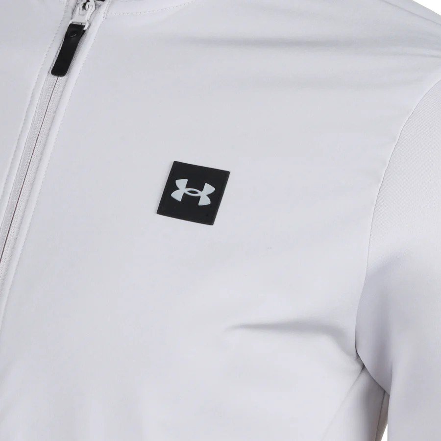 Under Armour Drive Pro Storm chaqueta híbrida de hombre, gris matter/plata metálico