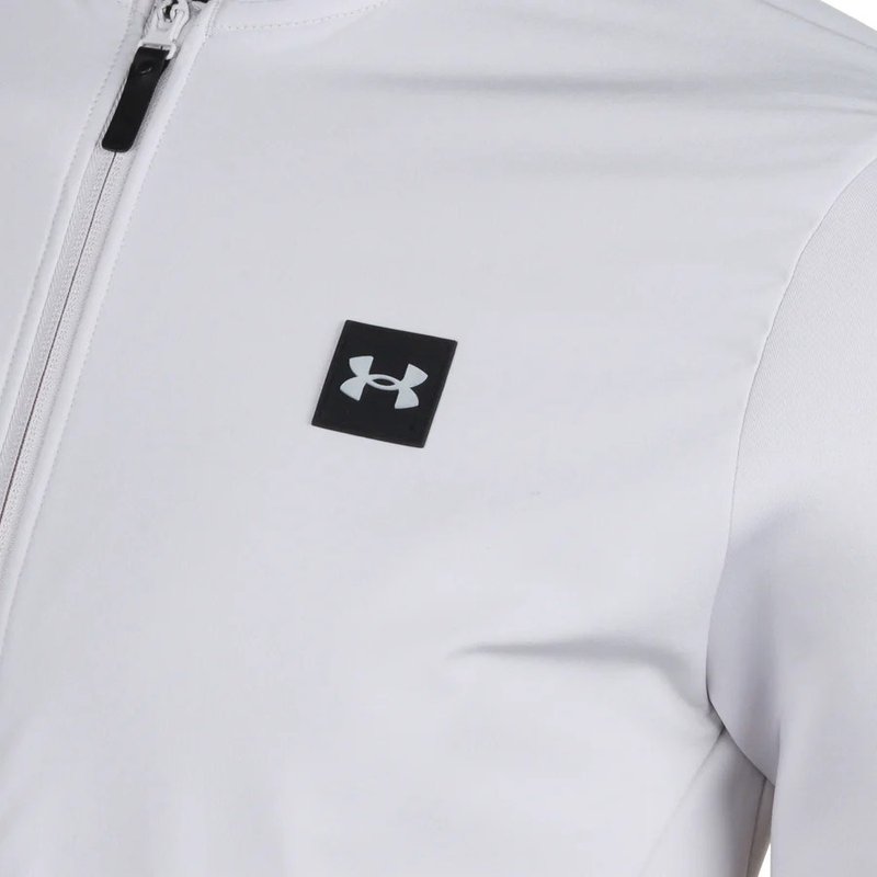 Under Armour Drive Pro Storm chaqueta híbrida de hombre, gris matter/plata metálico