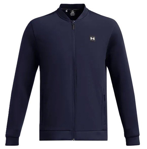 Under Armour Drive Pro Storm chaqueta híbrida de hombre, midnight navy/metallic silver
