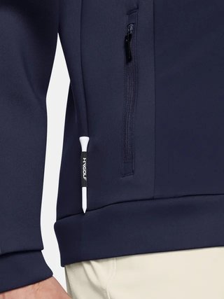 Under Armour Drive Pro Storm chaqueta híbrida de hombre, midnight navy/metallic silver