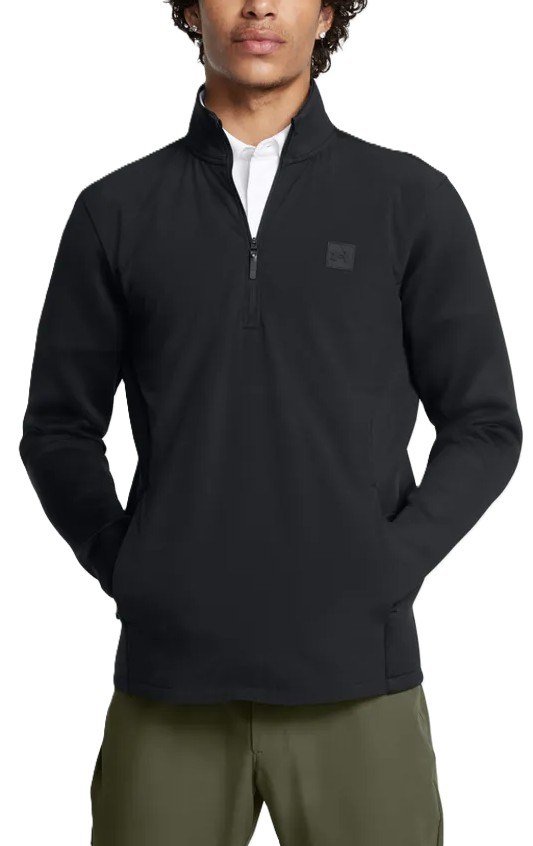 Under Armour Drive Pro Storm Hybrid 1/2-Zip sudadera de hombre, negra