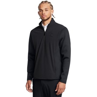 Under Armour Drive Pro Storm Hybrid 1/2-Zip sudadera de hombre, antracita/negro/plata metálica