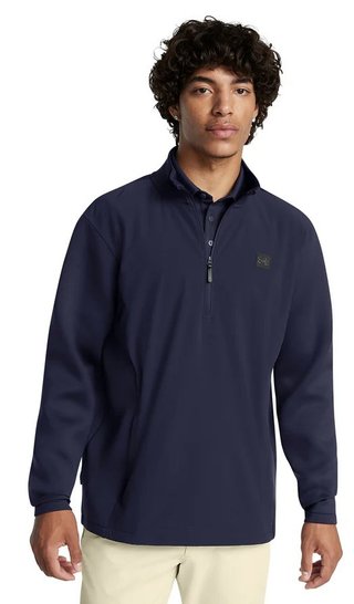 Under Armour Drive Pro Storm Hybrid 1/2-Zip sudadera de hombre, midnight navy