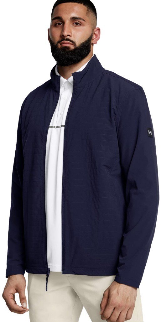 Under Armour Pro Storm Lightweight Insulated chaqueta de hombre, midnight navy/metalic silver