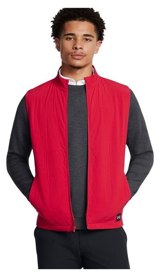 Under Armour Drive Pro Storm chaleco de hombre, rojo