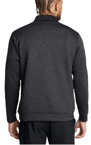 Under Armour Drive Midlayer Crew sudadera de hombre, negra