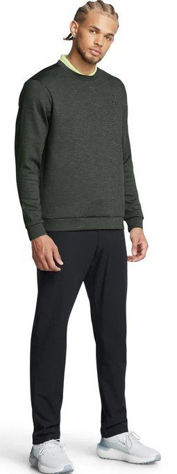 Under Armour Drive Midlayer Crew sudadera de hombre, forest green