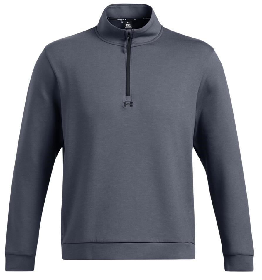 Under Armour Drive pullover para hombre, downpour gray/gravel/black