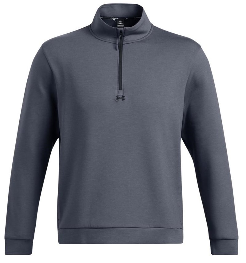 Under Armour Drive pullover para hombre, downpour gray/gravel/black