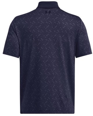 Under Armour Playoff 3.0 Check Jaquard polo de hombre, midnight navy