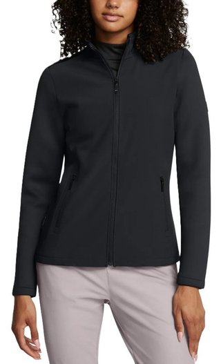 Under Armour Drive Pro Storm Hybrid full zip chaqueta de mujer, negra