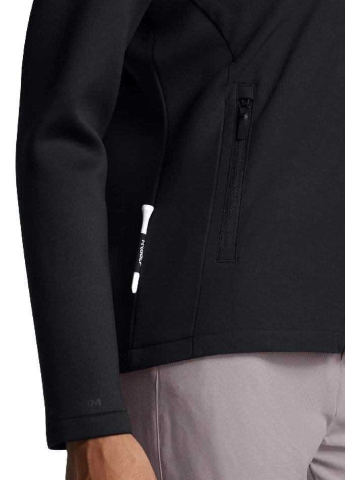 Under Armour Drive Pro Storm Hybrid full zip chaqueta de mujer, negra