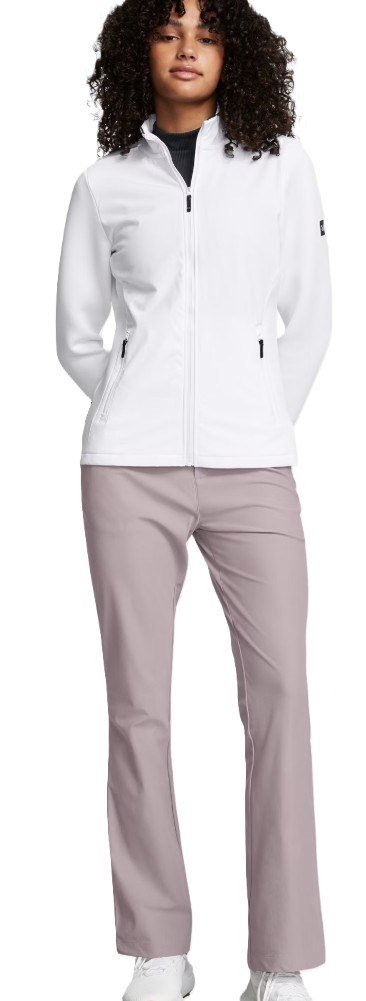 Under Armour Drive Pro Storm Hybrid full zip chaqueta de mujer, blanca