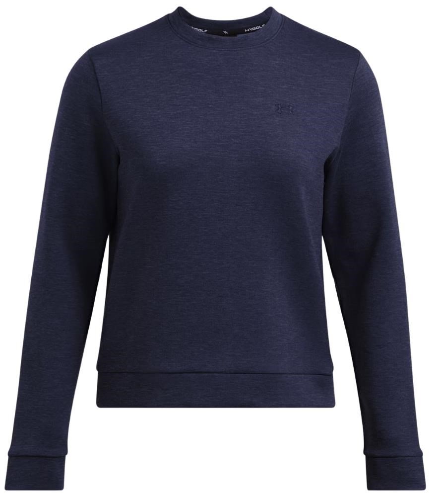 Under Armour Drive Midlayer Crew sudadera de mujer, midnight navy