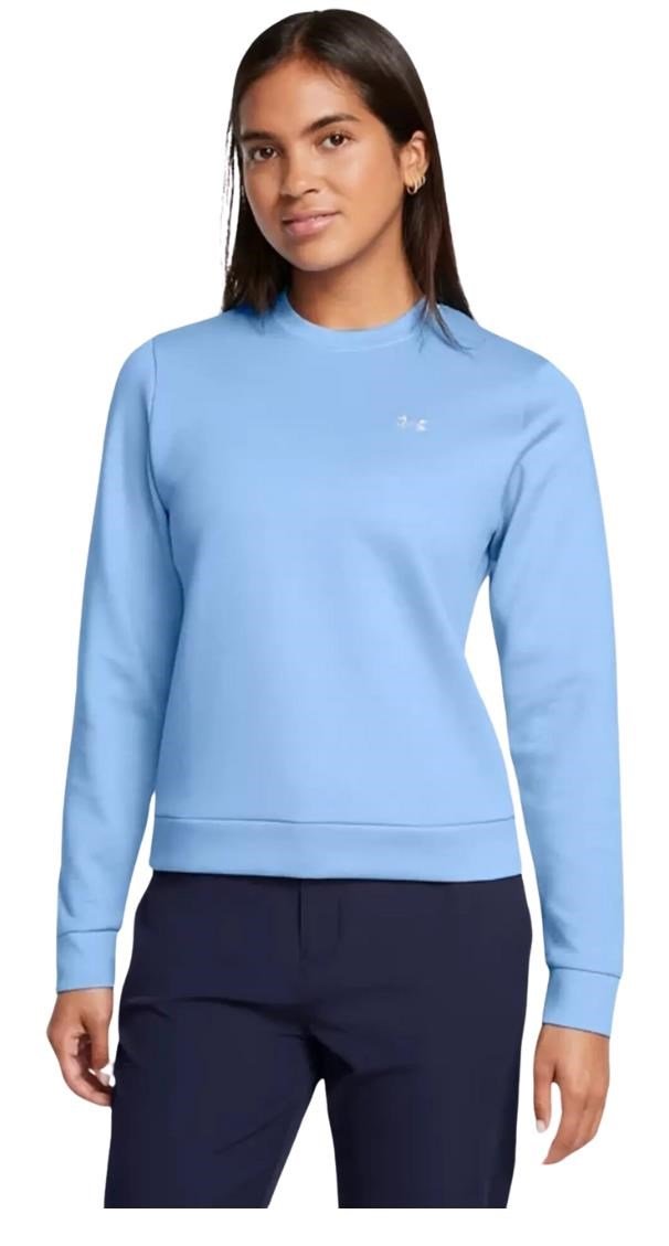 Under Armour Drive Midlayer Crew sudadera de mujer, nimbus blue
