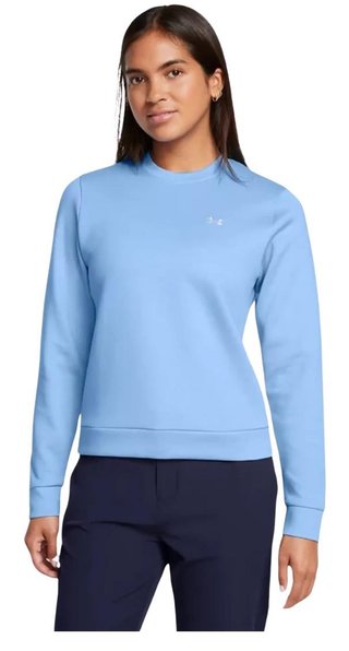 Under Armour Drive Midlayer Crew sudadera de mujer, nimbus blue