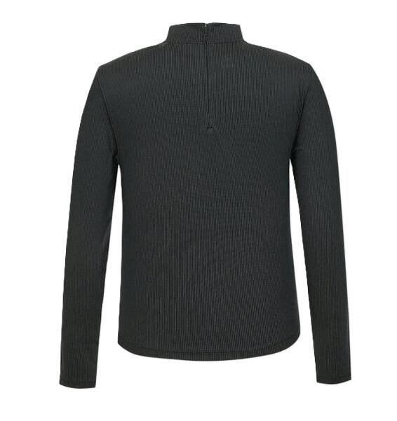 Under Armour Drive Long Sleeve Mock camiseta de manga larga para mujer, negra