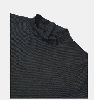 Under Armour Drive Long Sleeve Mock camiseta de manga larga para mujer, negra