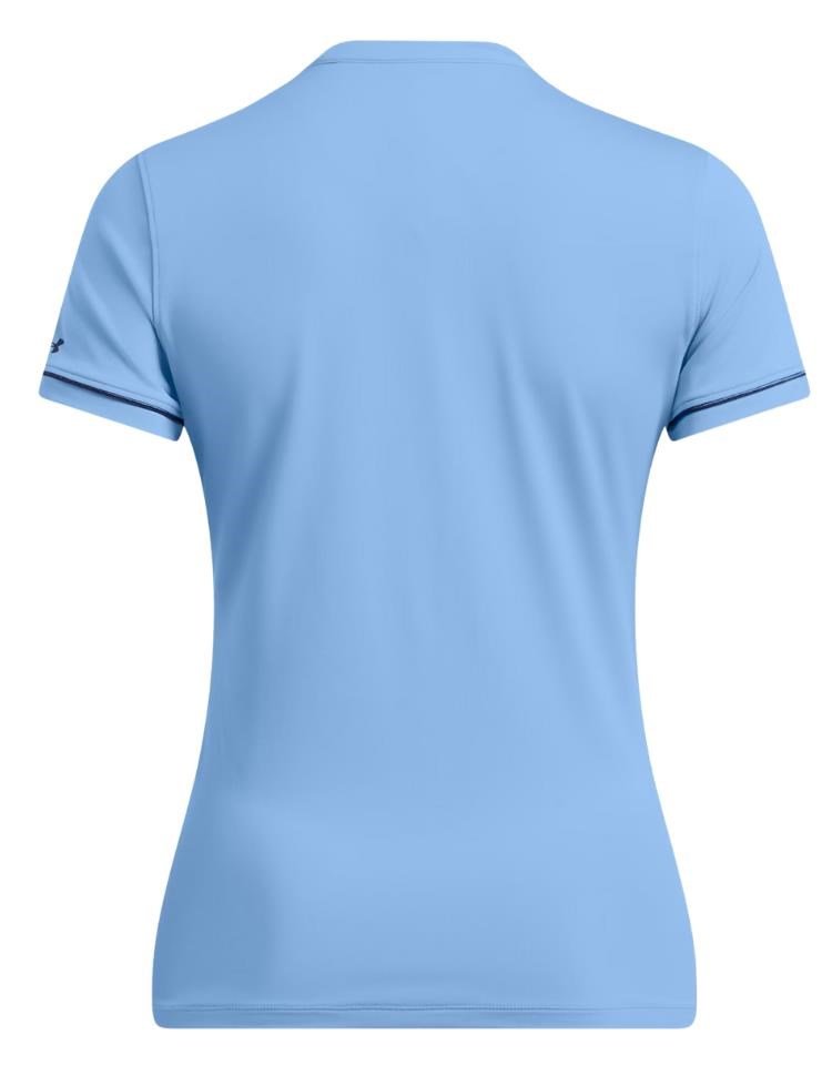 Under Armour Playoff 3.0 Novelty polo de mujer, horizon blue/midnight navy