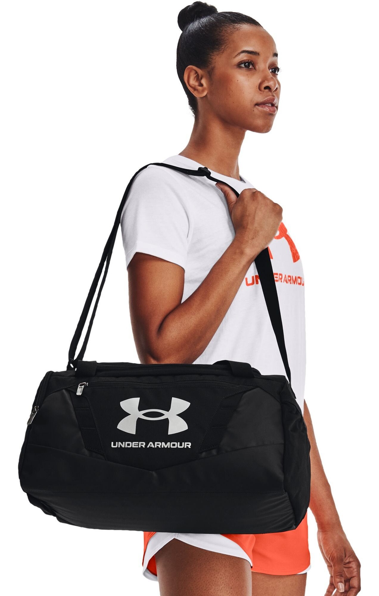 Under Armour Undeniable 5.0 XS Duffle bolsa, negro/plata metálico