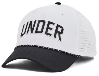 Under Armour Driver Snapback gorra de hombre, blanca