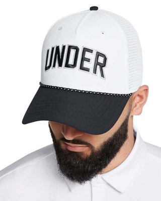 Under Armour Driver Snapback gorra de hombre, blanca